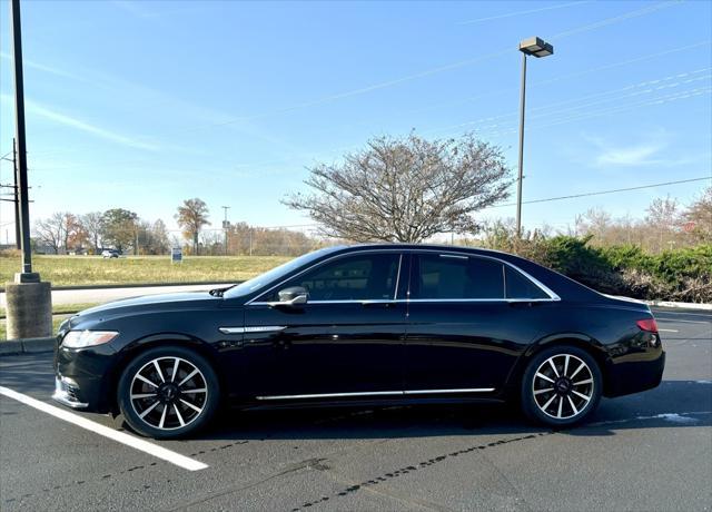 used 2017 Lincoln Continental car, priced at $20,983