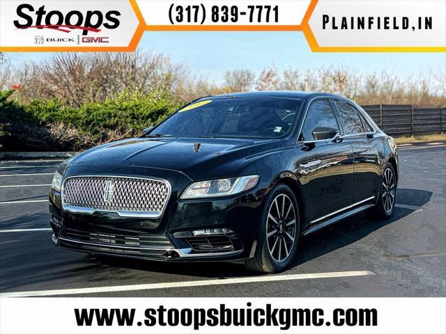 used 2017 Lincoln Continental car, priced at $20,983