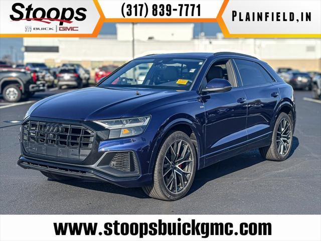 used 2021 Audi Q8 car, priced at $42,471