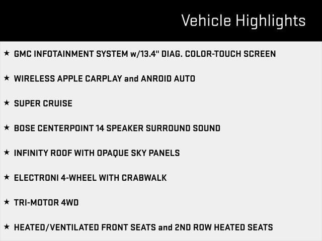 new 2025 GMC HUMMER EV SUV car, priced at $99,562