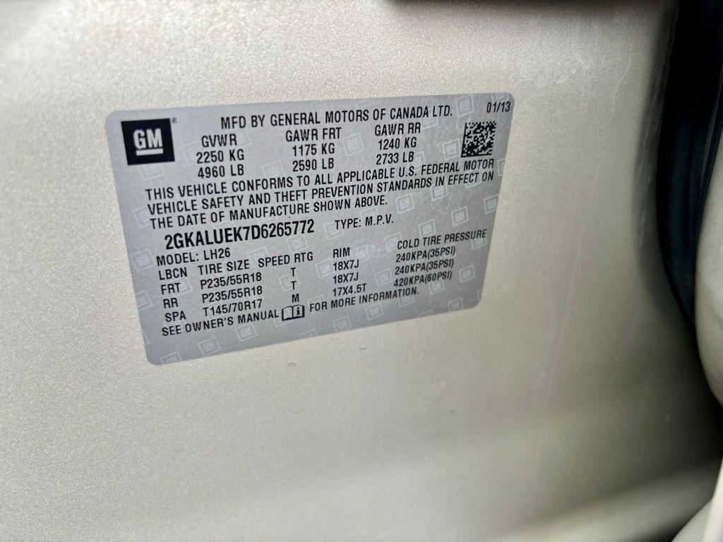 used 2013 GMC Terrain car, priced at $8,476