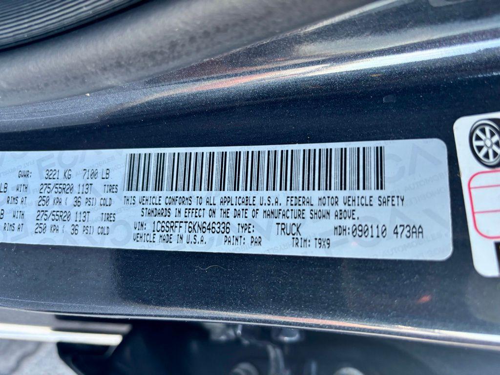 used 2019 Ram 1500 car, priced at $23,828