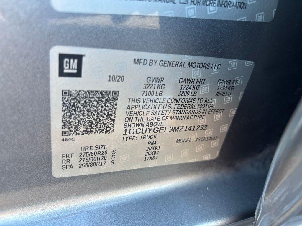 used 2021 Chevrolet Silverado 1500 car, priced at $33,748