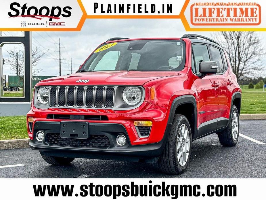 used 2021 Jeep Renegade car, priced at $24,471