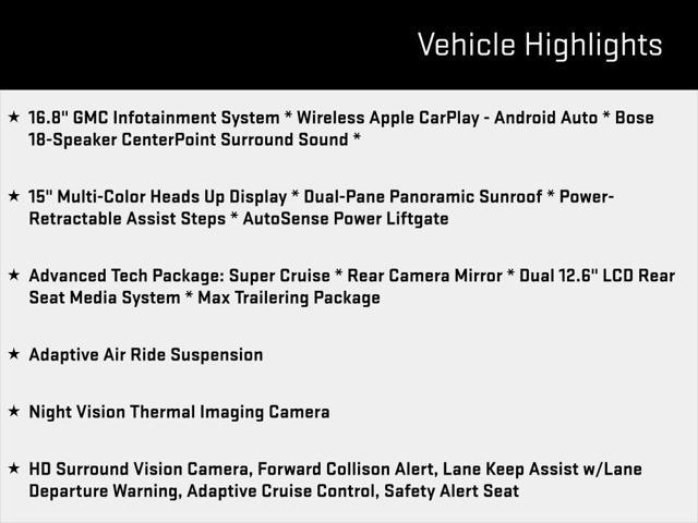 new 2025 GMC Yukon car, priced at $100,940