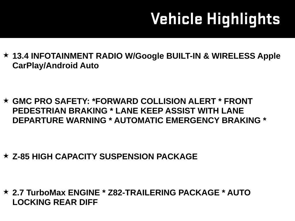 new 2025 GMC Sierra 1500 car, priced at $49,590