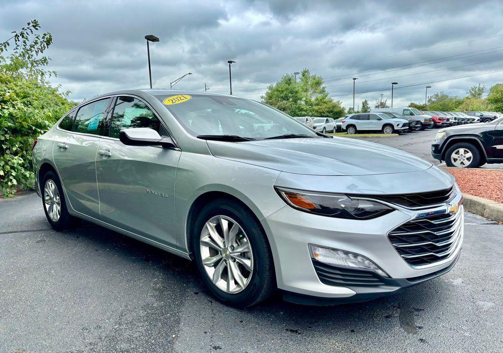 used 2021 Chevrolet Malibu car, priced at $19,367