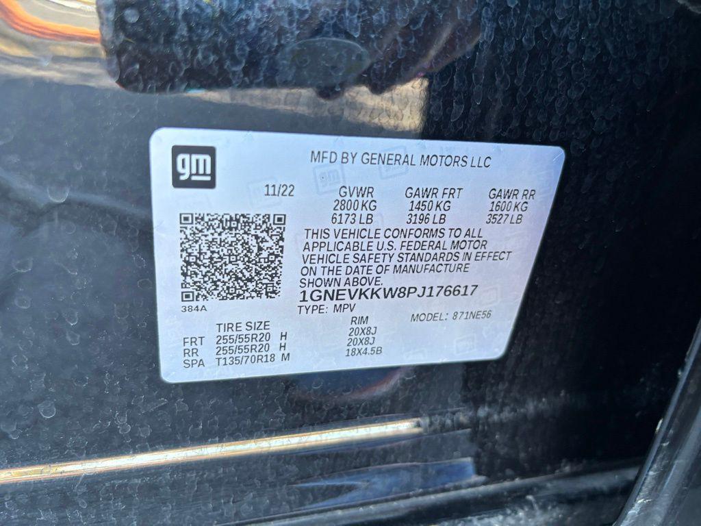 used 2023 Chevrolet Traverse car, priced at $35,754