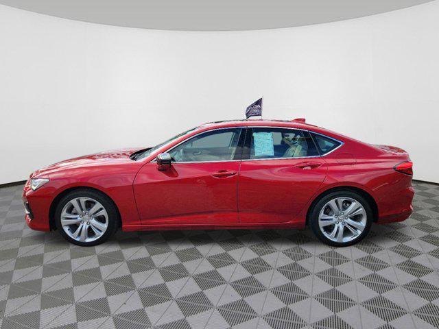 used 2021 Acura TLX car, priced at $30,445