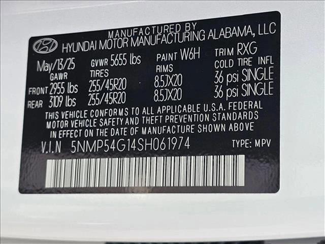 new 2025 Hyundai SANTA FE HEV car, priced at $49,598