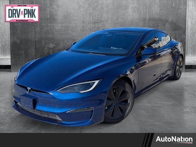 used 2022 Tesla Model S car, priced at $44,588