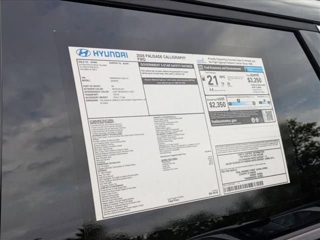 new 2026 Hyundai Palisade car, priced at $54,177