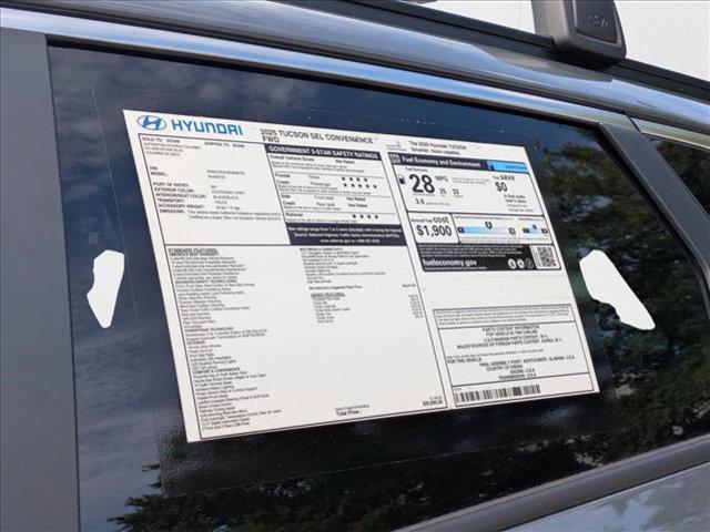 new 2025 Hyundai Tucson car, priced at $33,557