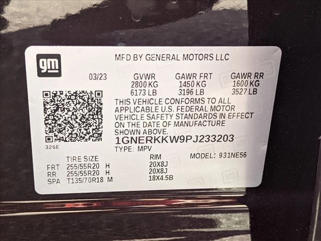 used 2023 Chevrolet Traverse car, priced at $30,492