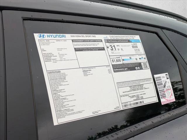 new 2026 Hyundai Kona car, priced at $27,795