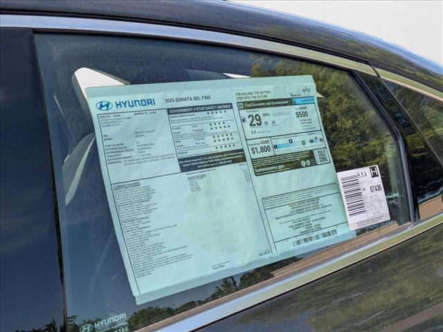 new 2025 Hyundai Sonata car, priced at $26,989