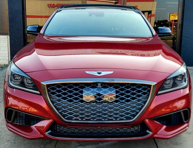 used 2018 Genesis G80 car, priced at $18,999