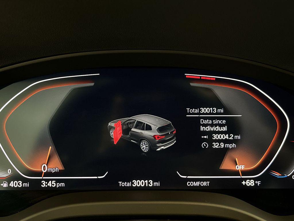 used 2022 BMW X3 car, priced at $34,771