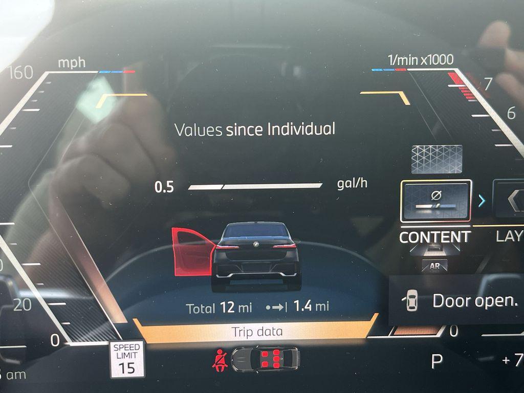 new 2025 BMW 740 car, priced at $105,625