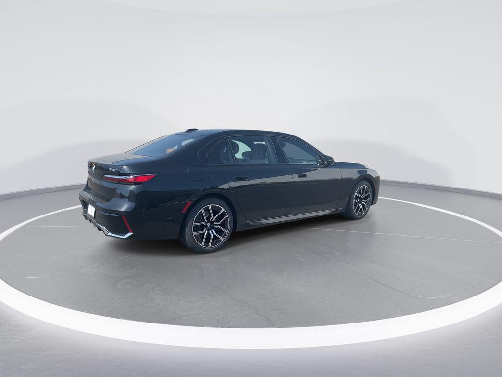 new 2025 BMW 740 car, priced at $105,625