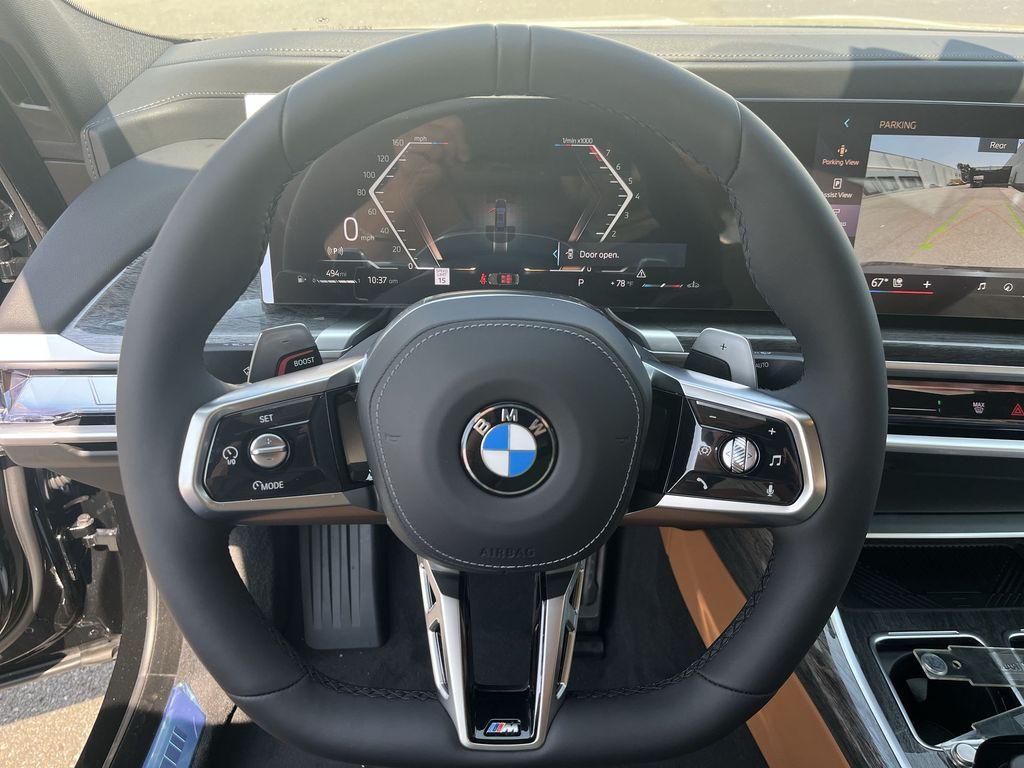 new 2025 BMW 740 car, priced at $105,625