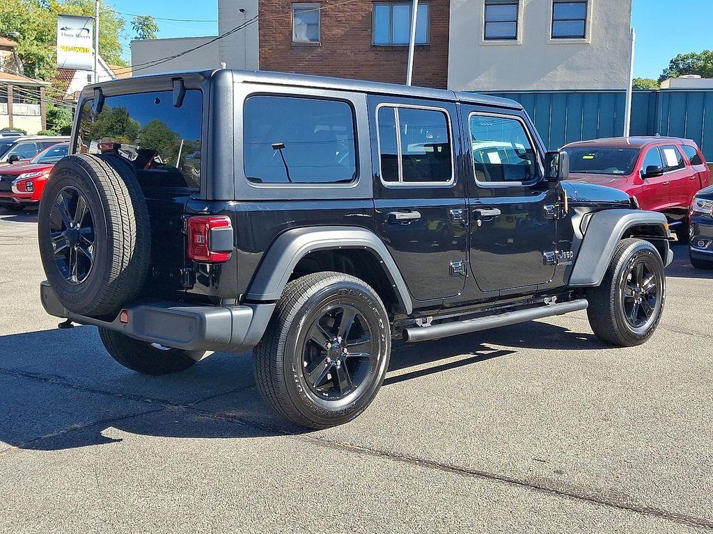used 2021 Jeep Wrangler Unlimited car, priced at $31,994