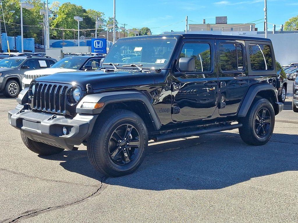 used 2021 Jeep Wrangler Unlimited car, priced at $31,994