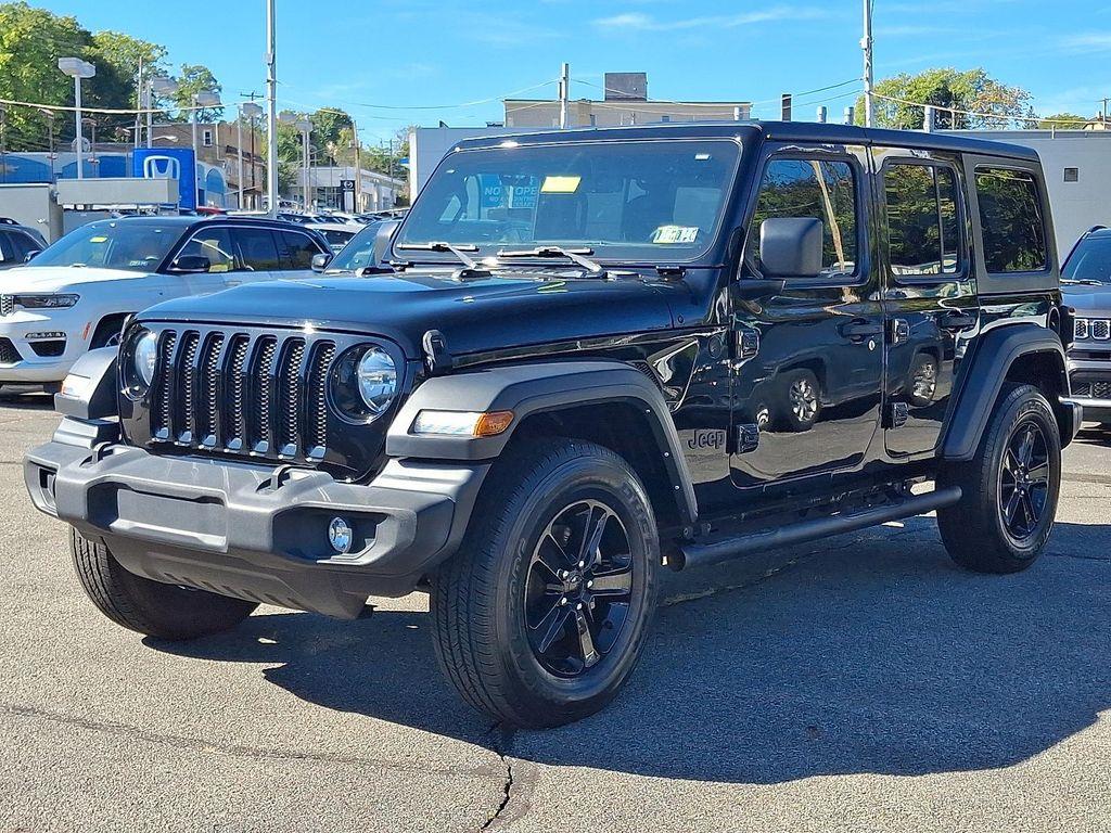 used 2021 Jeep Wrangler Unlimited car, priced at $31,994