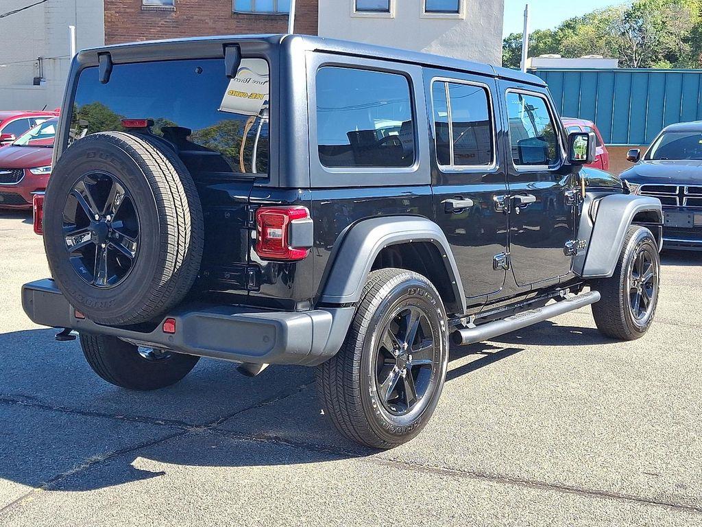 used 2021 Jeep Wrangler Unlimited car, priced at $31,994