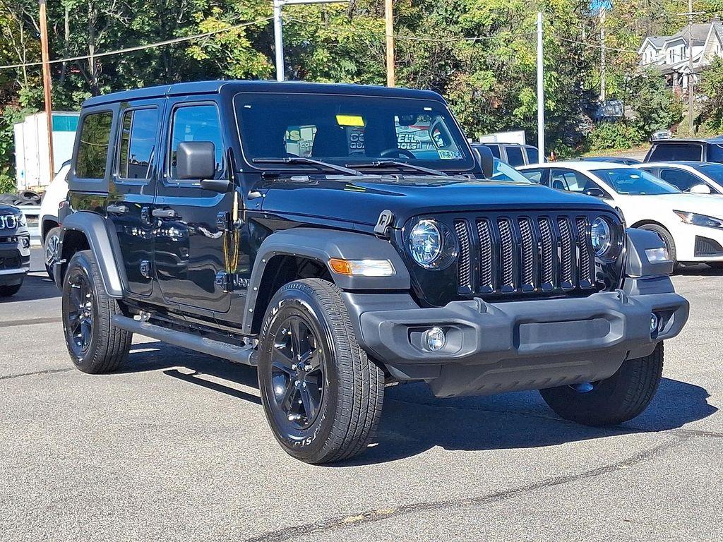 used 2021 Jeep Wrangler Unlimited car, priced at $31,994