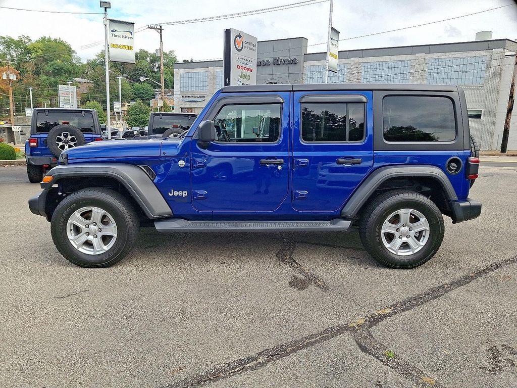used 2020 Jeep Wrangler Unlimited car, priced at $27,890