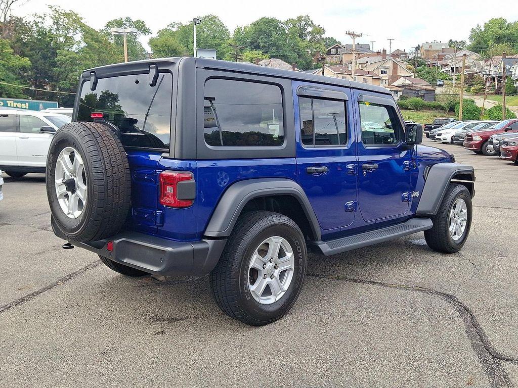 used 2020 Jeep Wrangler Unlimited car, priced at $27,890