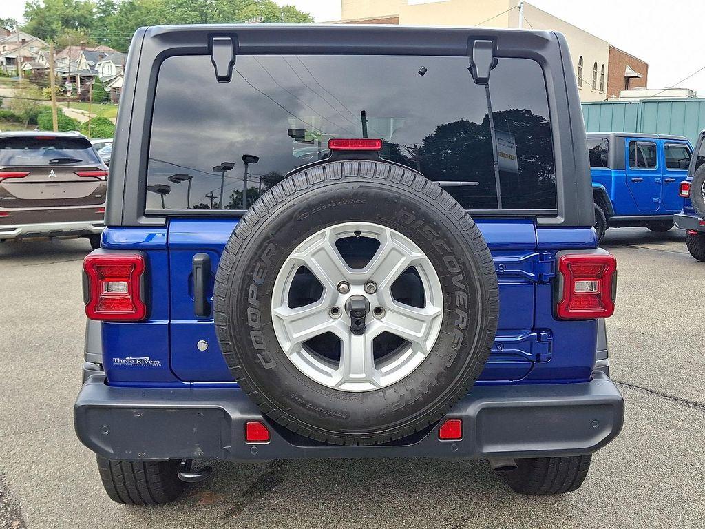 used 2020 Jeep Wrangler Unlimited car, priced at $27,890