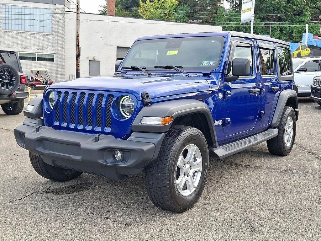 used 2020 Jeep Wrangler Unlimited car, priced at $27,890