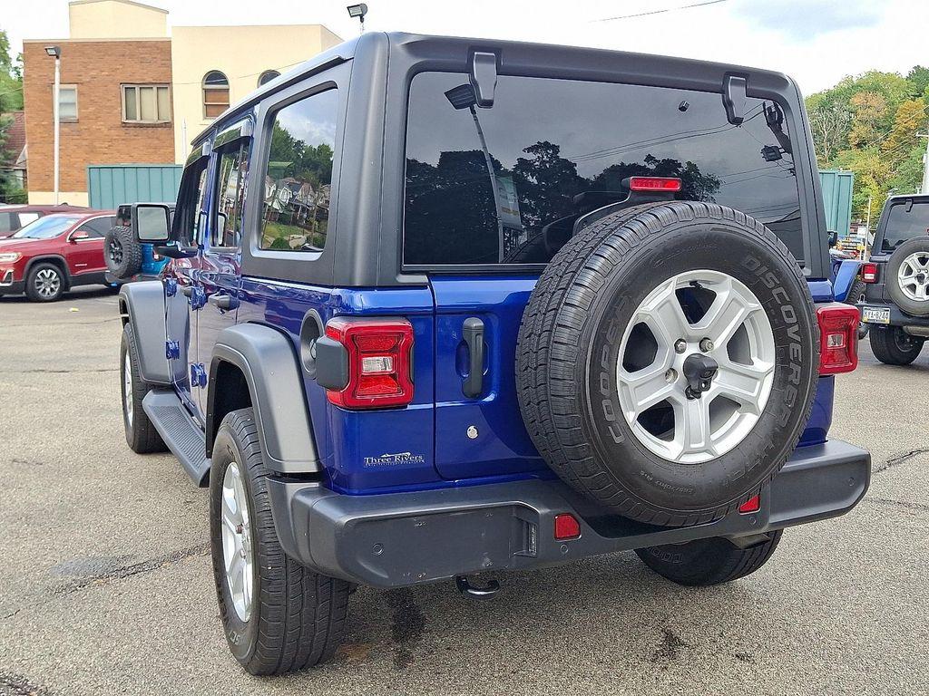 used 2020 Jeep Wrangler Unlimited car, priced at $27,890