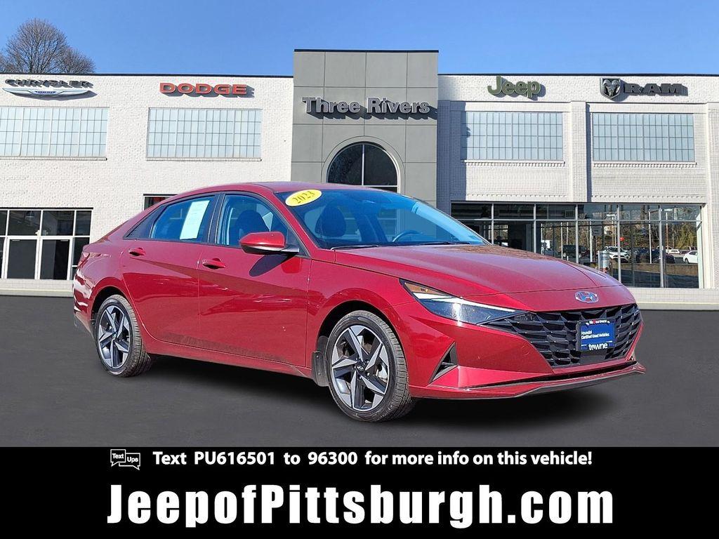 used 2023 Hyundai Elantra car, priced at $22,147