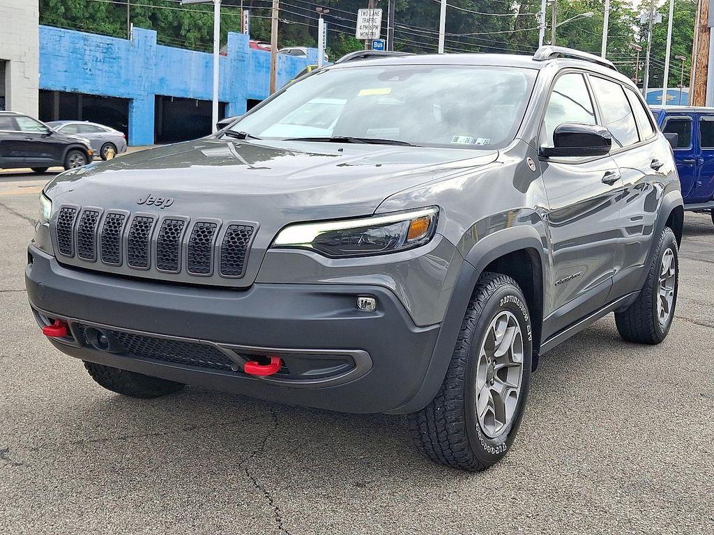 used 2022 Jeep Cherokee car, priced at $30,167