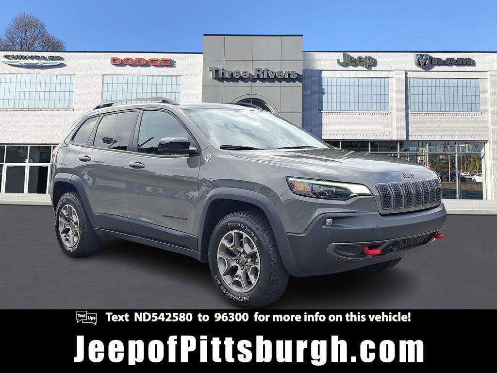 used 2022 Jeep Cherokee car, priced at $30,167