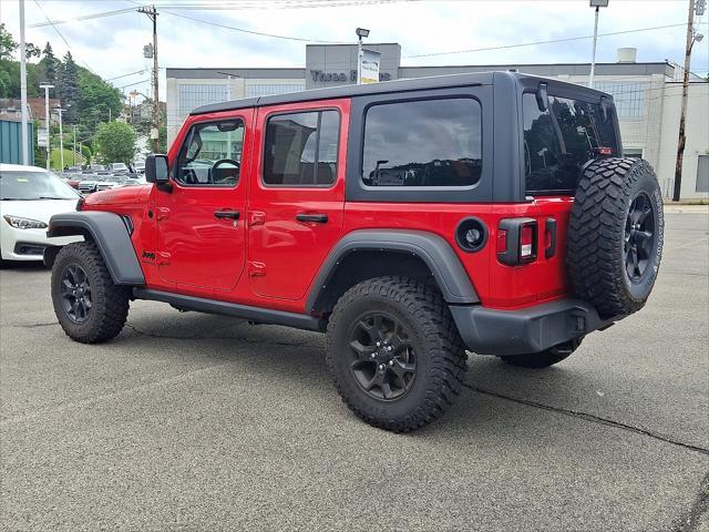 used 2021 Jeep Wrangler car, priced at $33,135