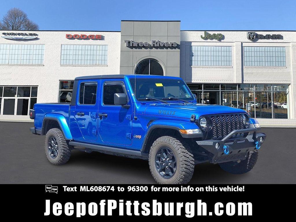 used 2021 Jeep Gladiator car, priced at $34,844