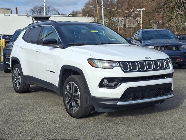used 2022 Jeep Compass car, priced at $25,260