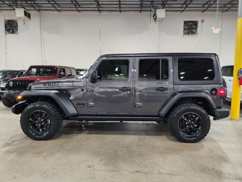 used 2021 Jeep Wrangler Unlimited car, priced at $28,292