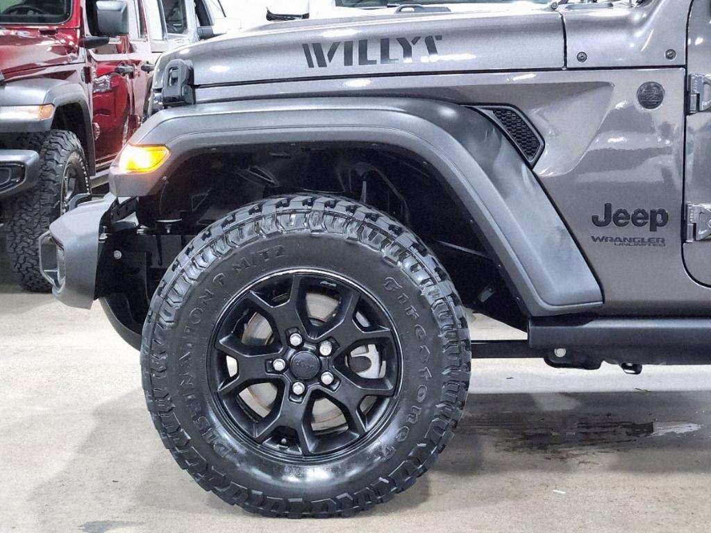 used 2021 Jeep Wrangler Unlimited car, priced at $28,292