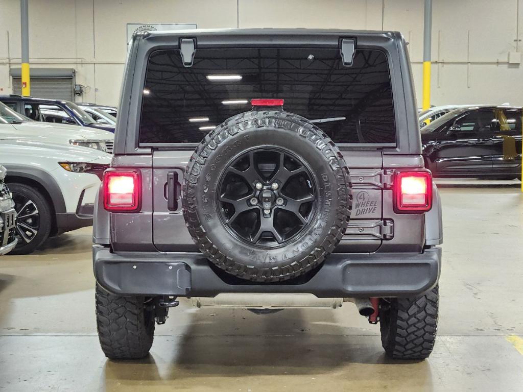 used 2021 Jeep Wrangler Unlimited car, priced at $28,292