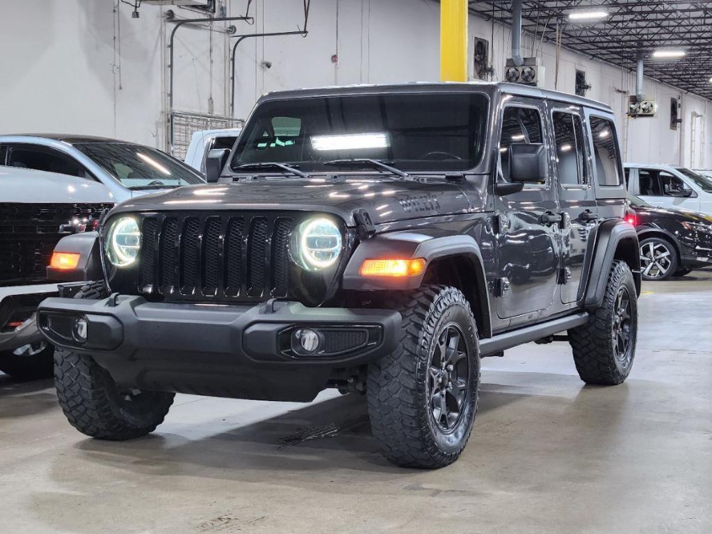 used 2021 Jeep Wrangler Unlimited car, priced at $28,292