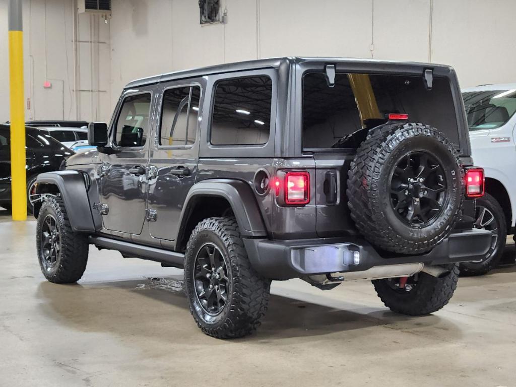 used 2021 Jeep Wrangler Unlimited car, priced at $28,292