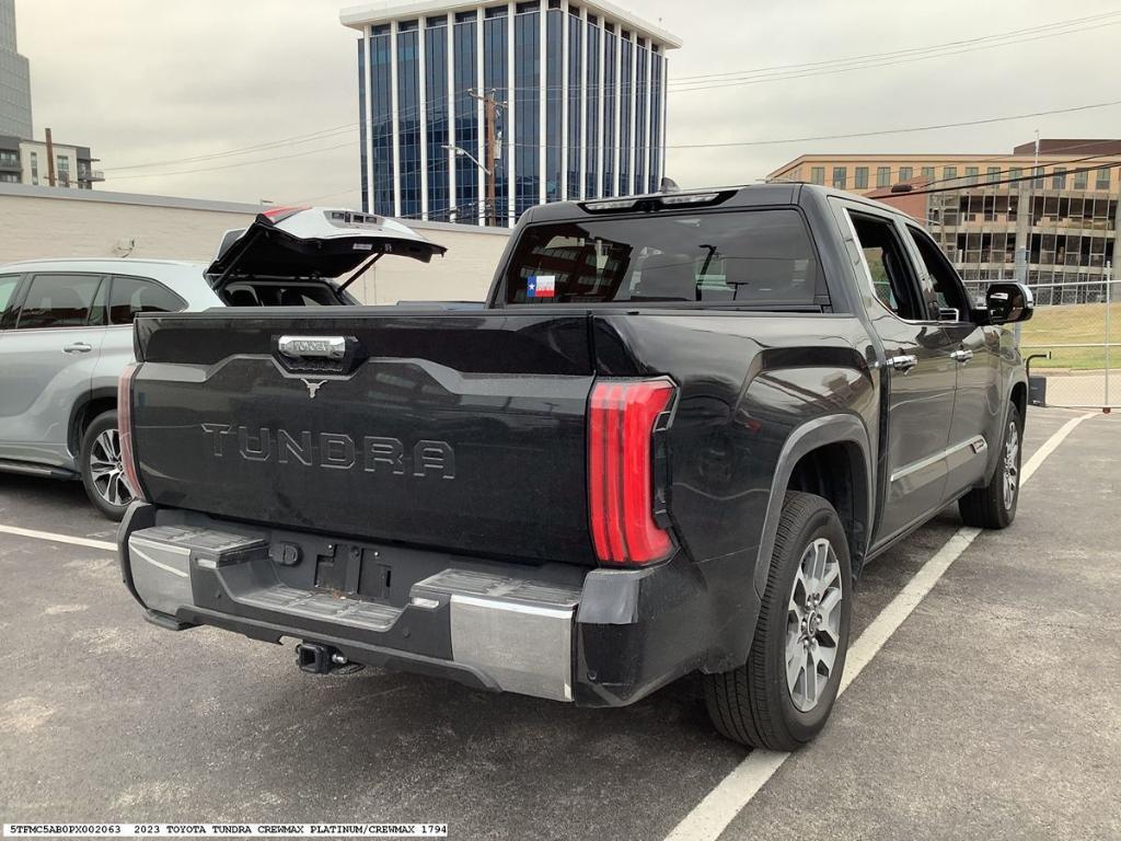 used 2023 Toyota Tundra Hybrid car, priced at $55,700