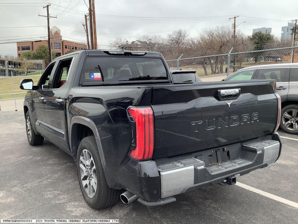 used 2023 Toyota Tundra Hybrid car, priced at $55,700