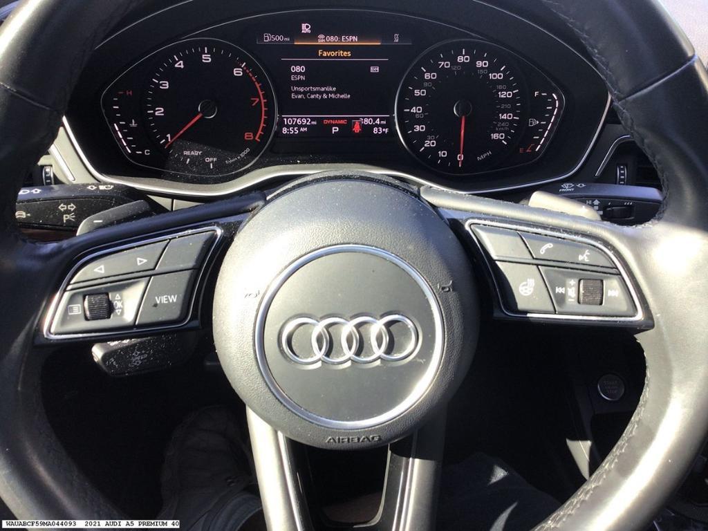 used 2021 Audi A5 car, priced at $20,775