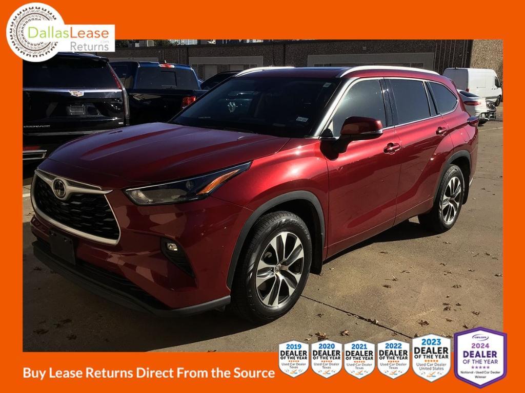 used 2022 Toyota Highlander car, priced at $36,700